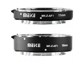 Meike MK-Z-AF1 11mm and 18mm Extension Tubes for Nikon Z
